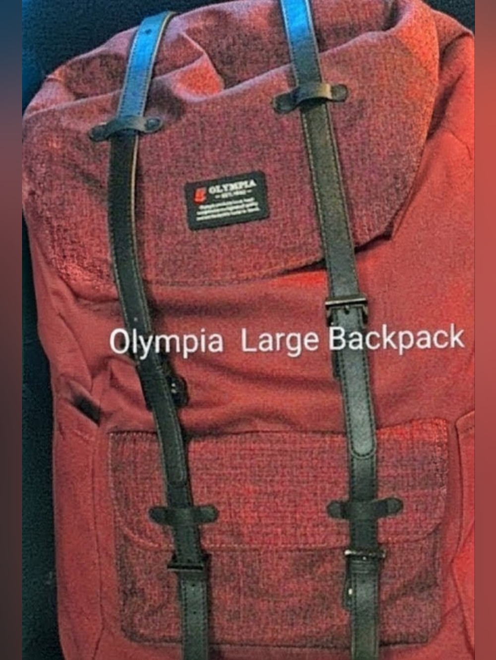 Olympia Large backpack 🎒